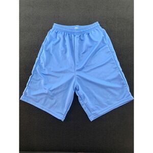 Alleson Athletic Adult Soccer Shorts Blue Size S‎ Polyester Youth Athletic